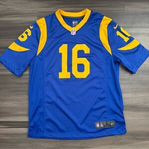 Nike Los Angeles Rams Jared Goff #16 NFL On Field Game Home Jersey Men’s Large